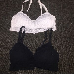 2 aerie bralettes