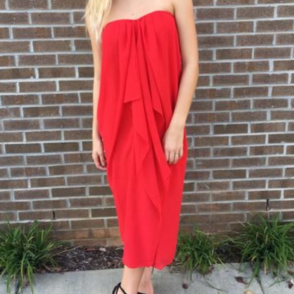 Boutique brand classy red dress