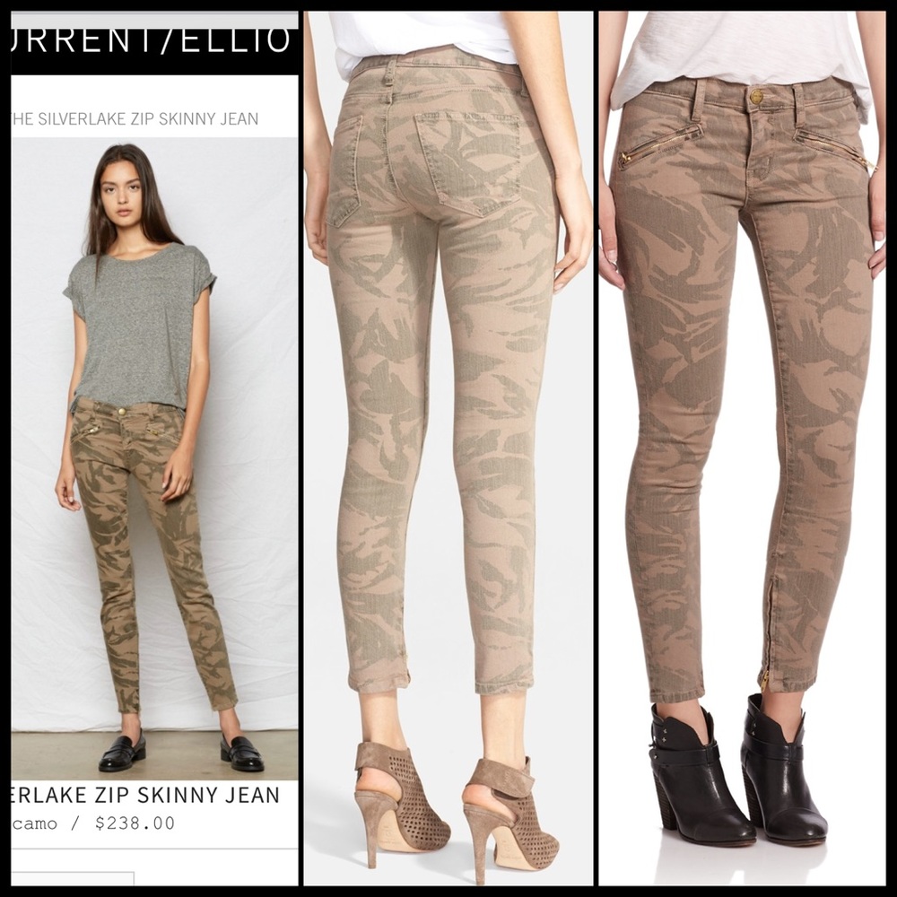 Current Elliot Camouflage Jeans