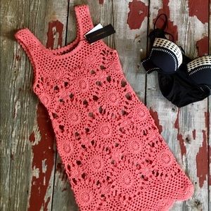 🌸 Coral Swim Cover Up 👙