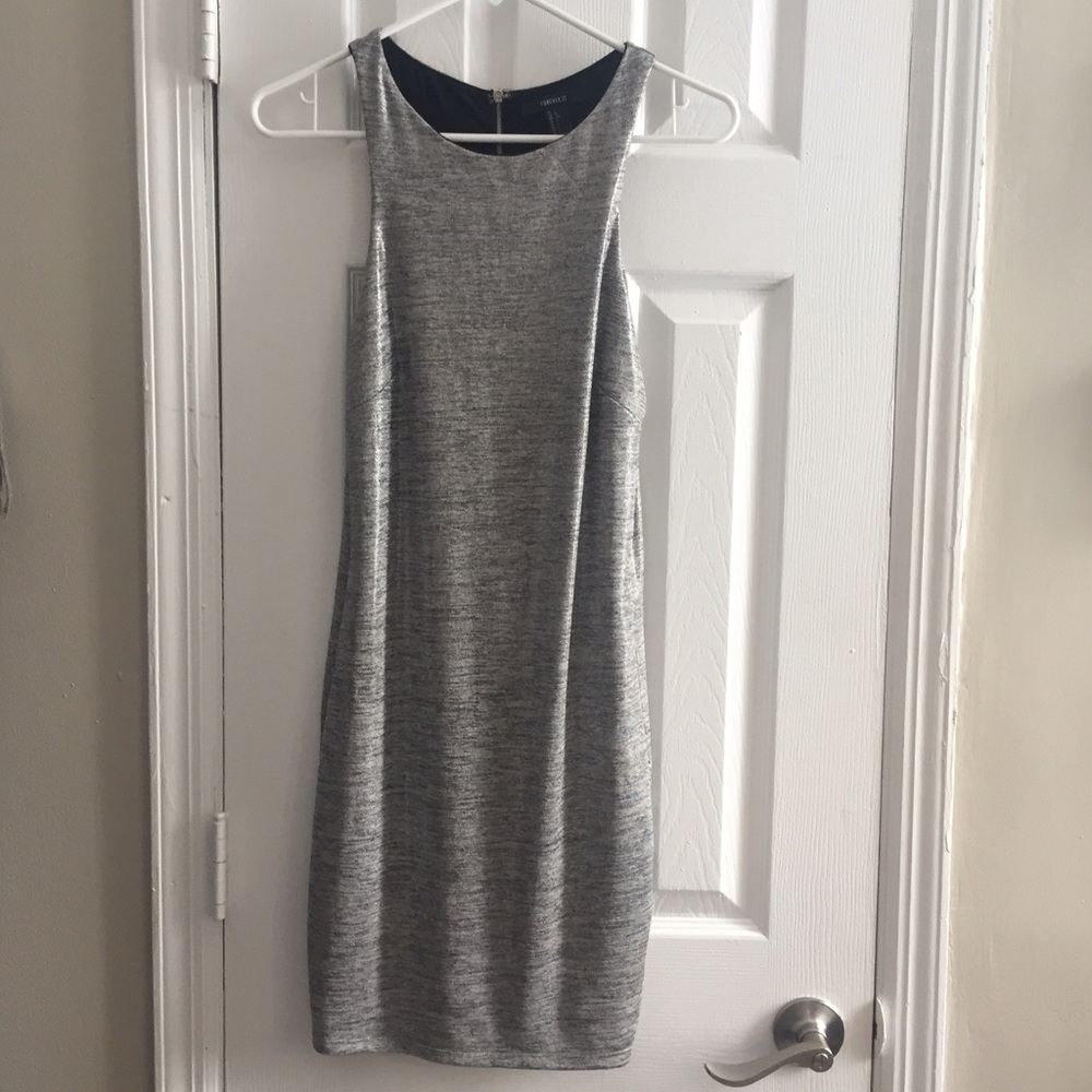 Silver/metallic dress by Forever21