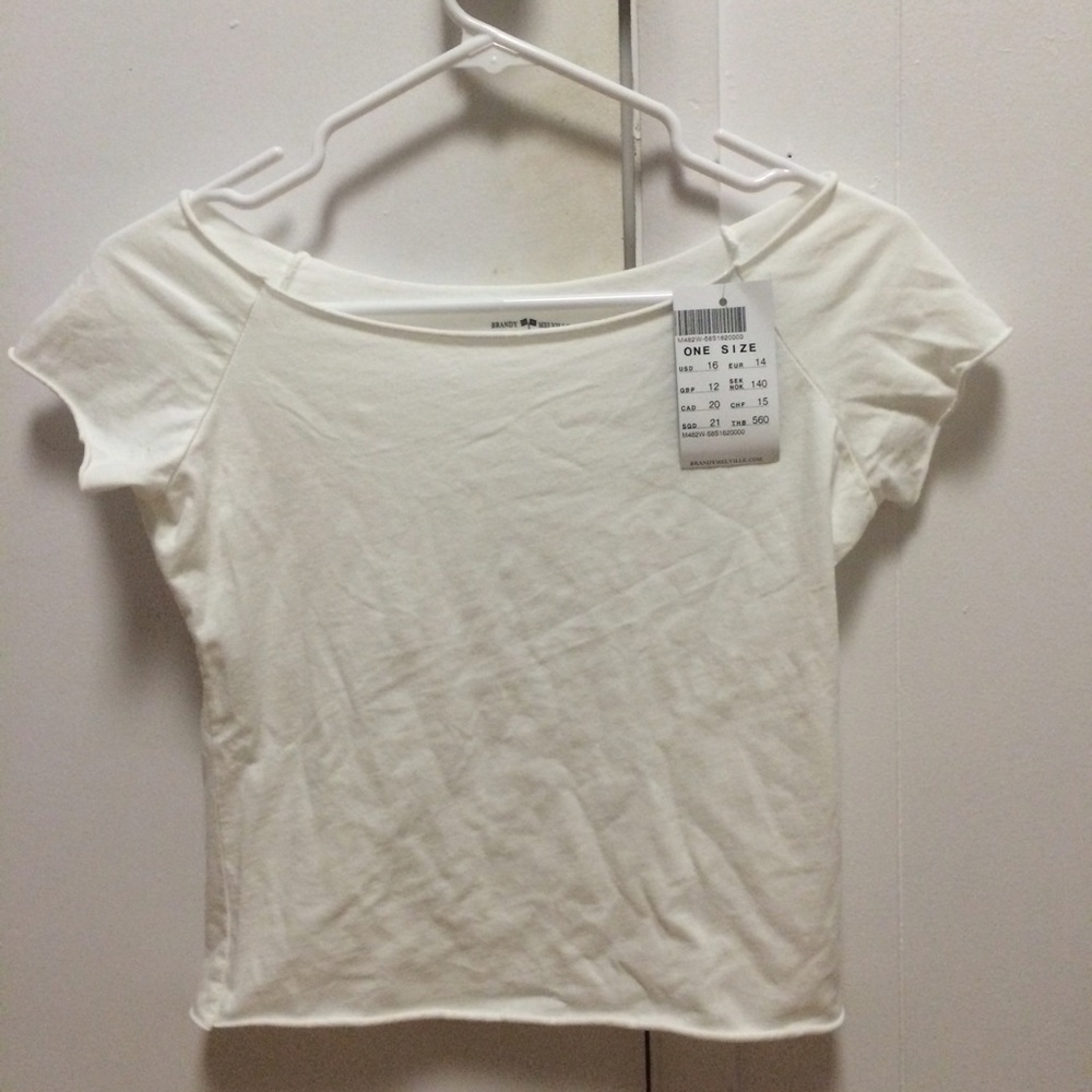 Brandy off the shoulder top
