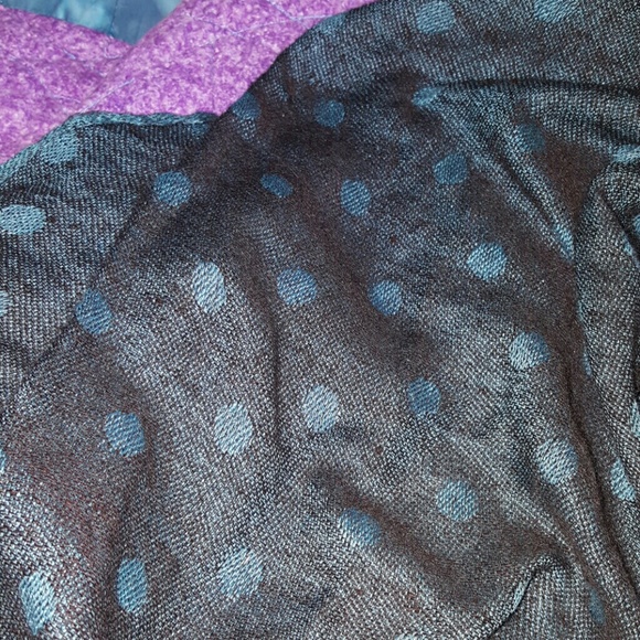 Set of 2 lightweight infinity scarves teal/black - Picture 2 of 6