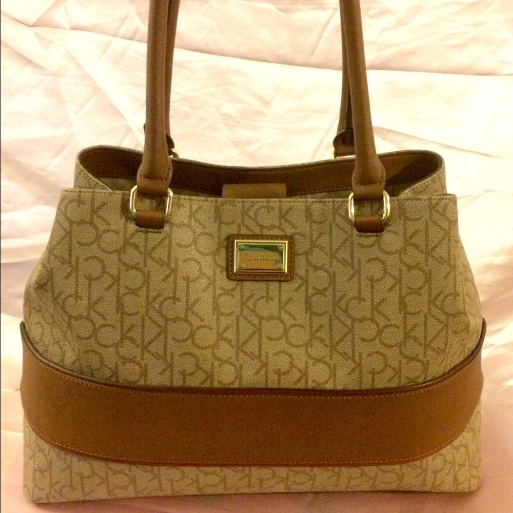 Calvin Klein brown purse