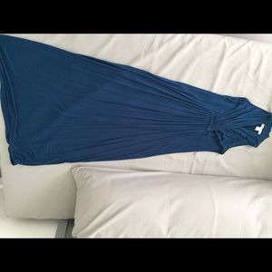 Maternity dress- blue color