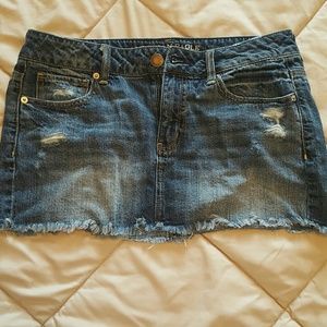 American Eagle jean skirt