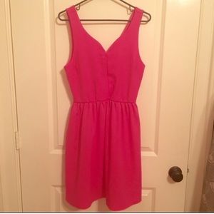 Hot pink everly dress