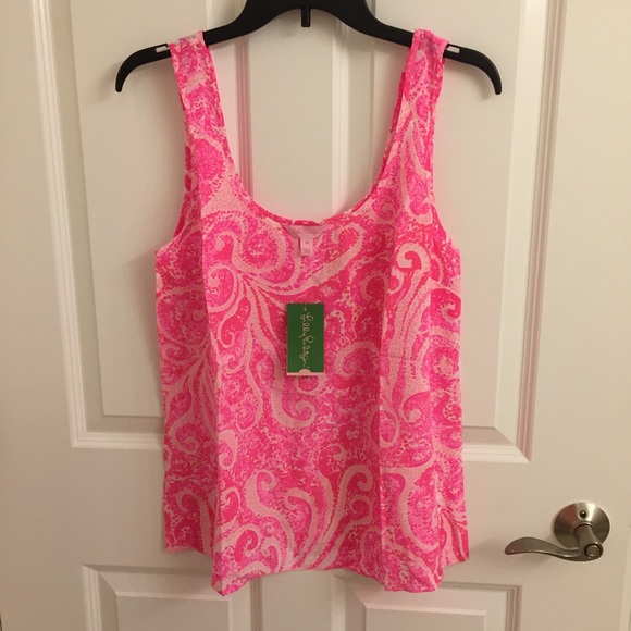 Lilly Pulitzer Tops - NWT silk top