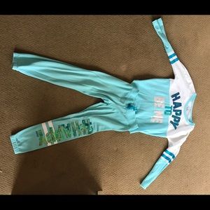 Justice sweatpant outfit #happy