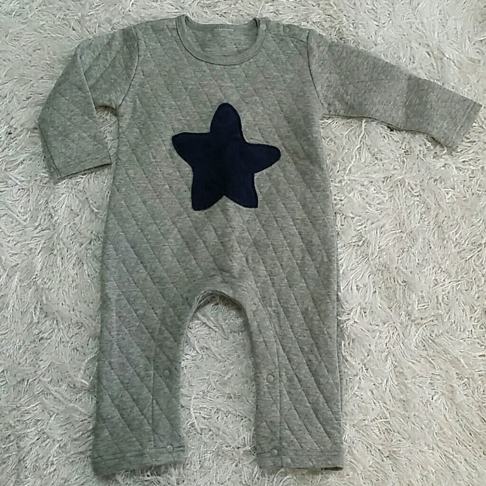 Blue Star Bodysuit. Kids - Picture 1 of 5