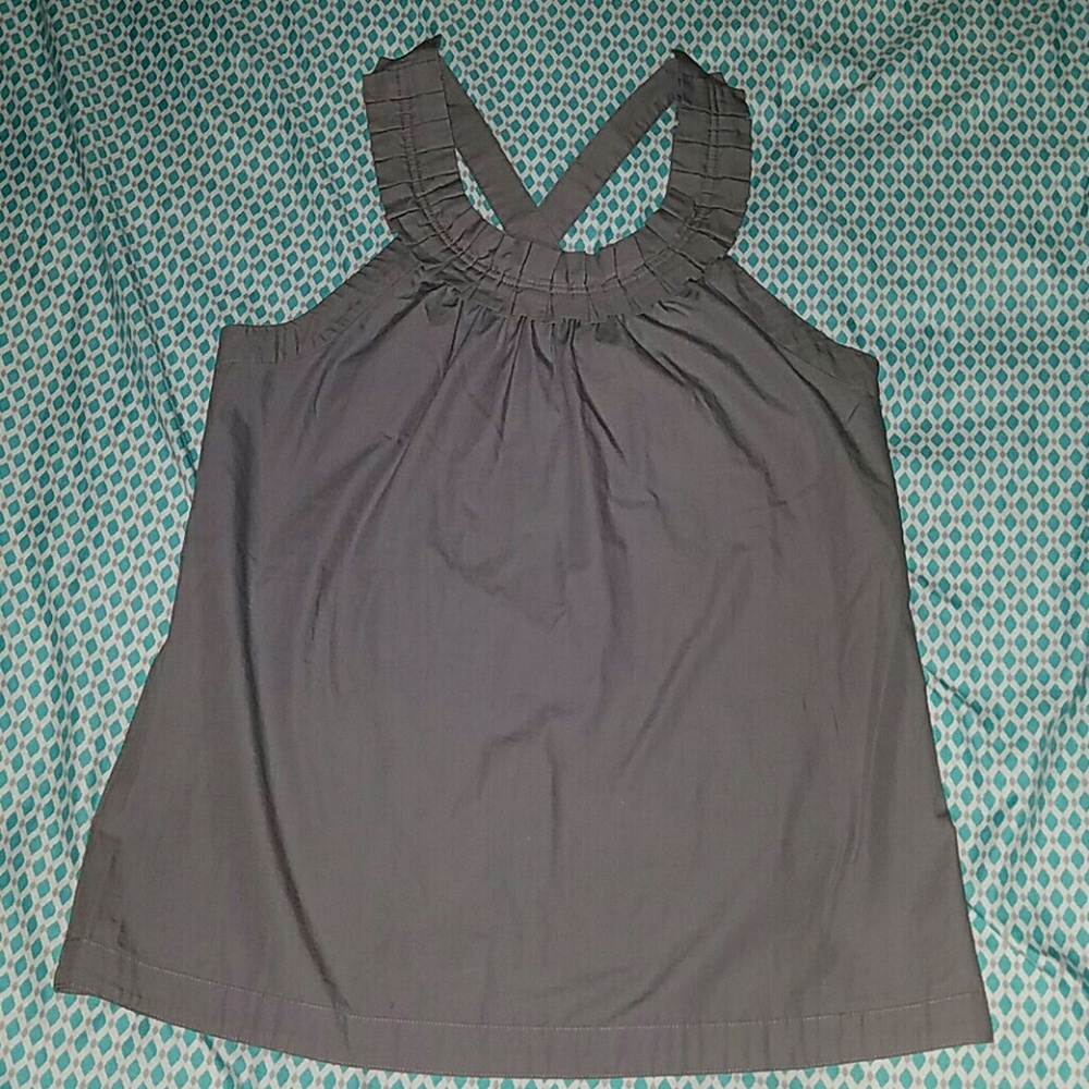 J.Crew Crossed back top size 6