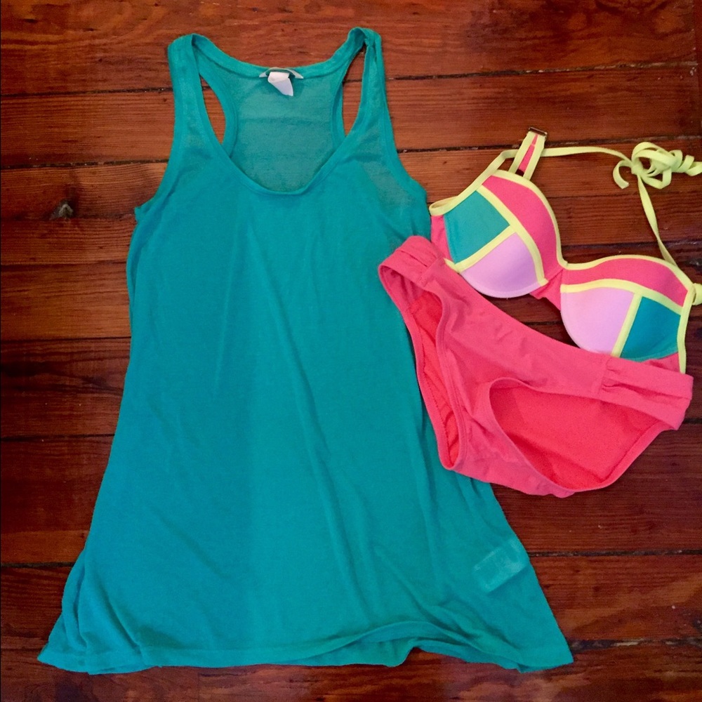 H & M basics tank dress