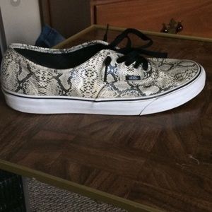 Vans snakeskin