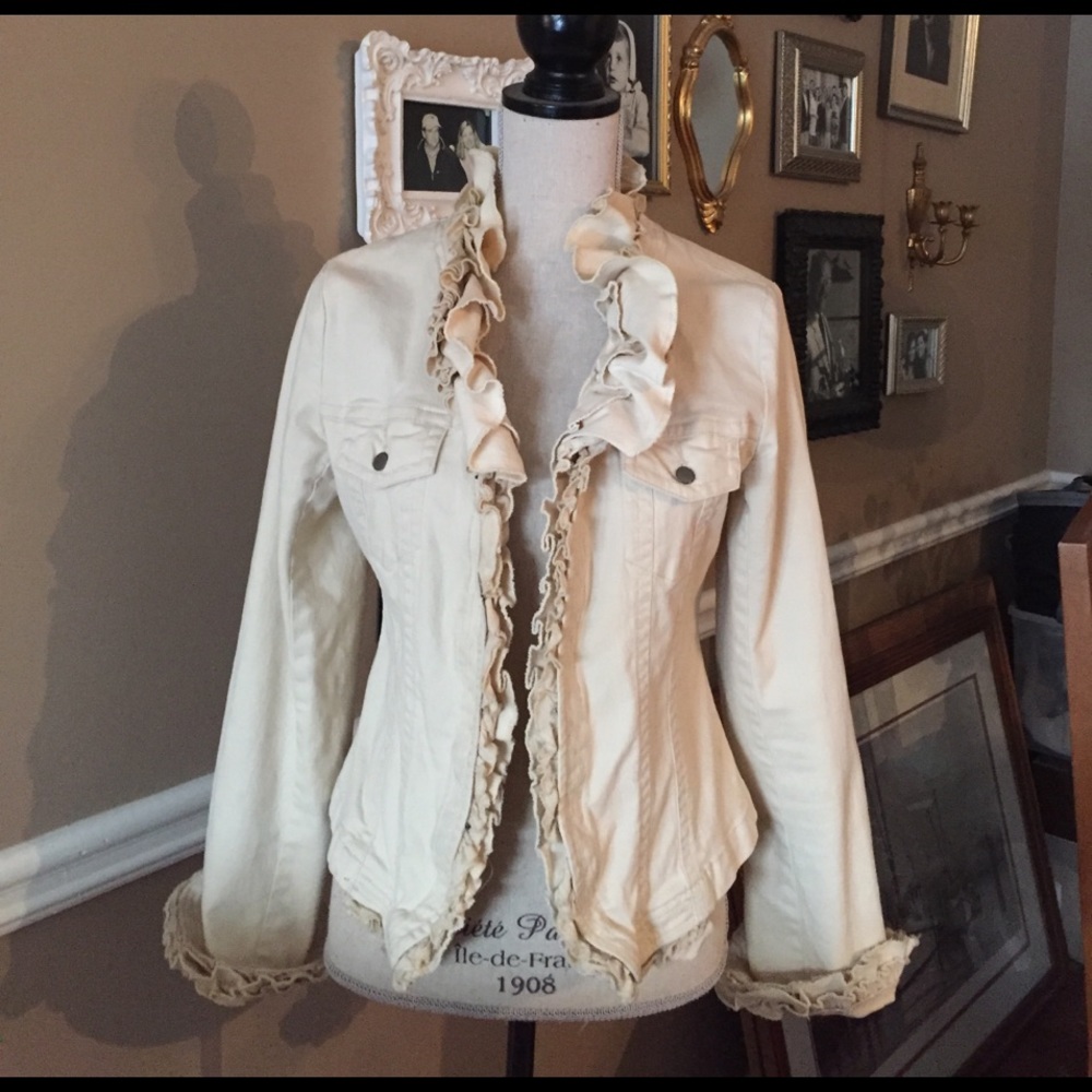 Anthropologie romantic jacket.