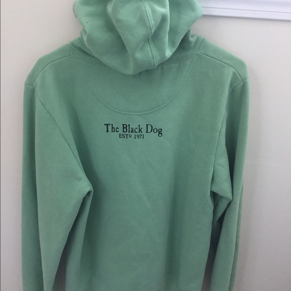 The Black Dog sweatshirt.