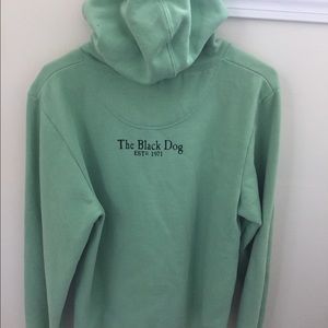 The Black Dog sweatshirt.