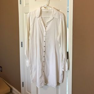 Eileen Fisher over sized Button down