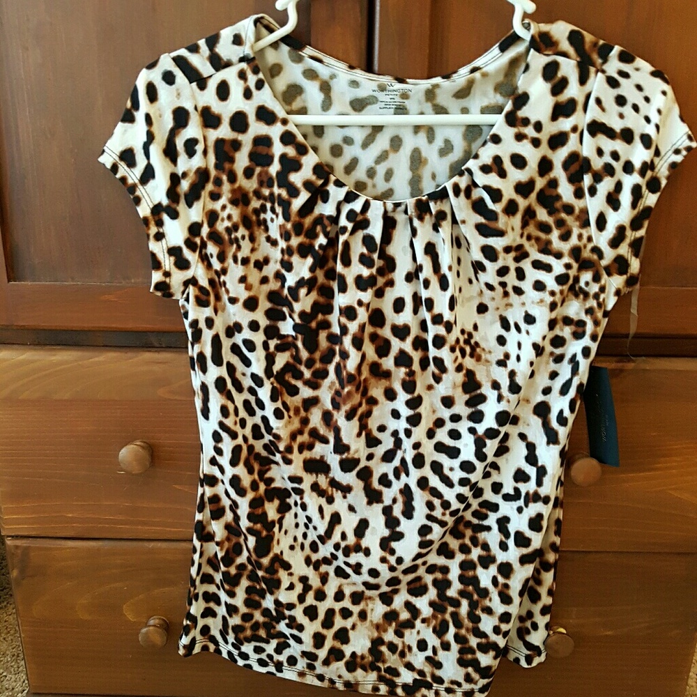 Cheetah print shirt