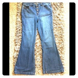 Forvever 21 Flare blue Jeans