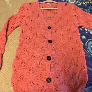 Peach sweater