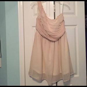 Francesca's homecoming one shoulder dress