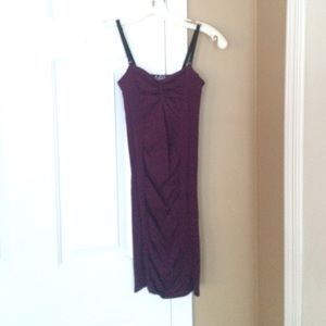 Free People purple body-con slip- XS