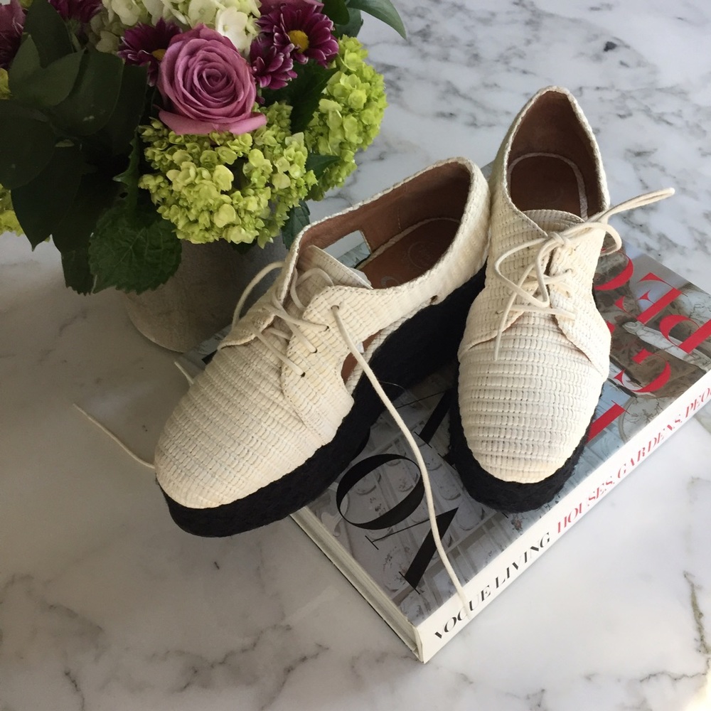 Jeffrey Campbell platform oxfords