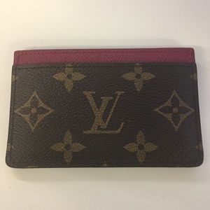 Authentic Louis Vuitton Credit Card Holder