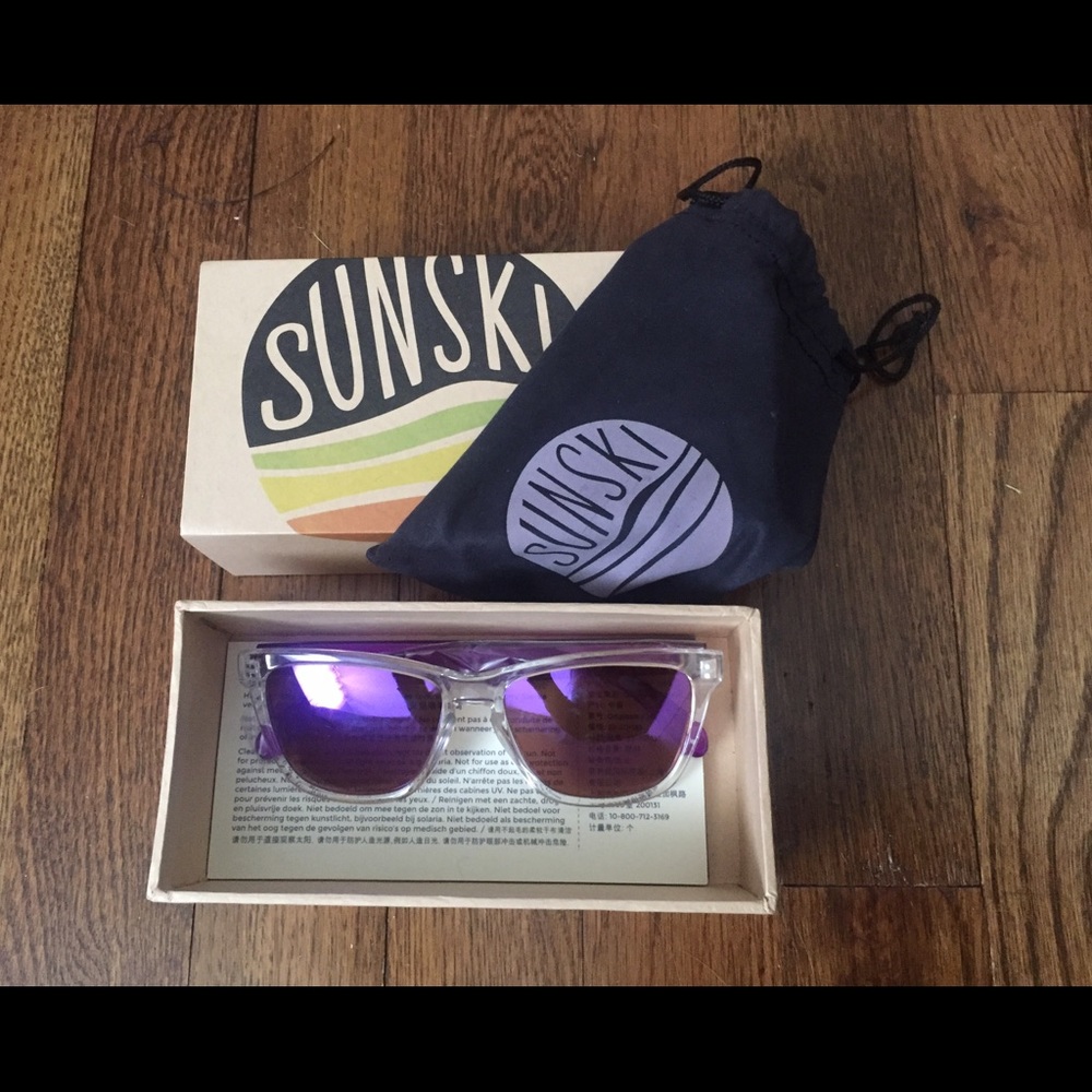 Sunski sunglasses never worn