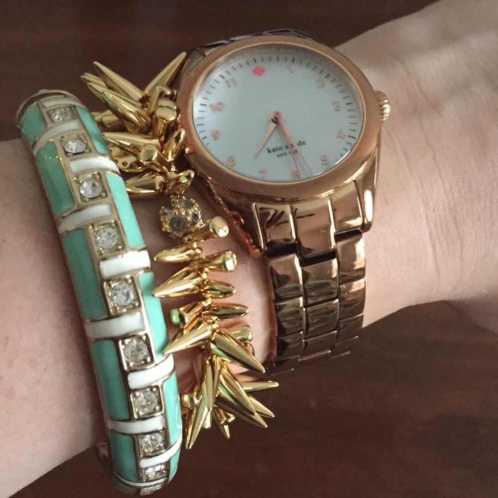 Light blue jcrew bangle