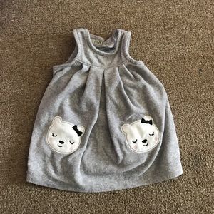 Light gray jumper dress