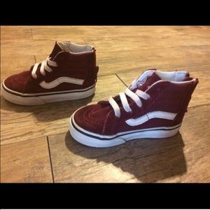 Toddler Vans skate hi. Size 5