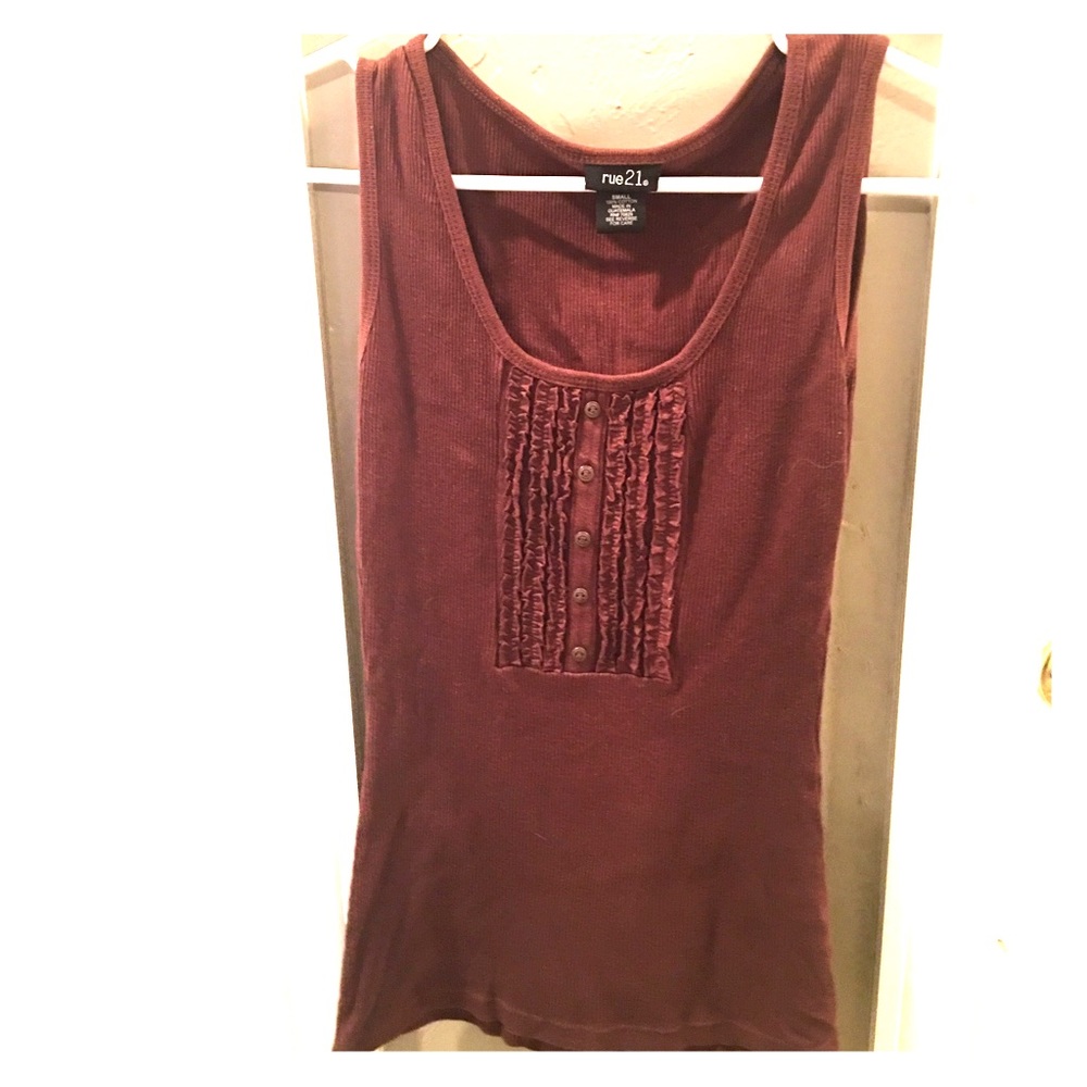 Rue 21 tank top. Size small.