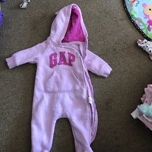 Light purple snowsuit