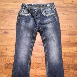 Size 27 miss me boot cut