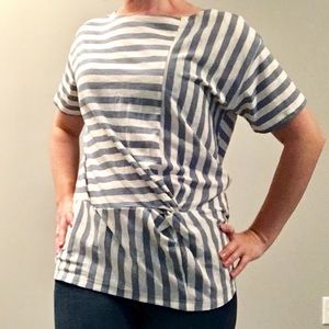 NWT Gap striped twist tee