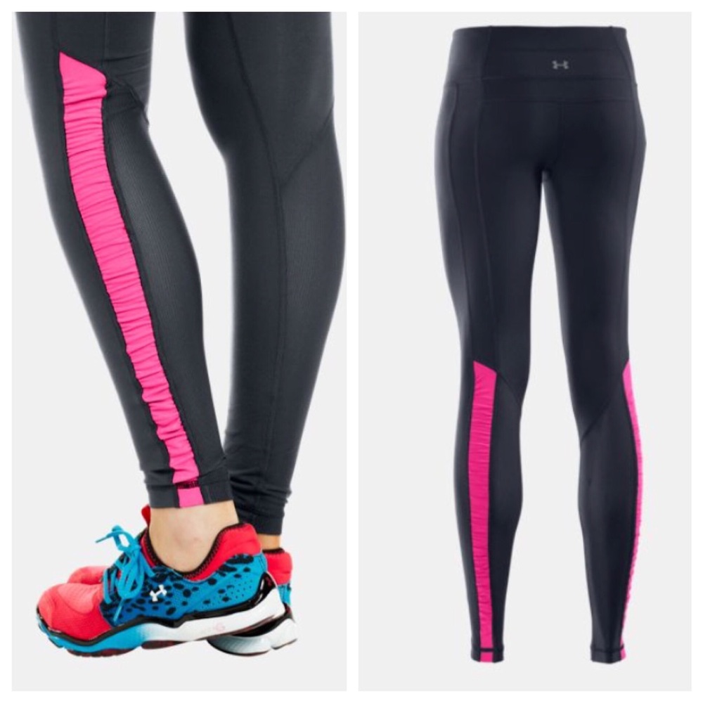 NWOT UNDER ARMOUR Perfect Stripe Legging - Picture 7 of 8