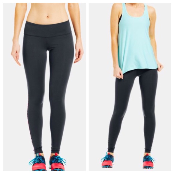 NWOT UNDER ARMOUR Perfect Stripe Legging - Picture 5 of 8