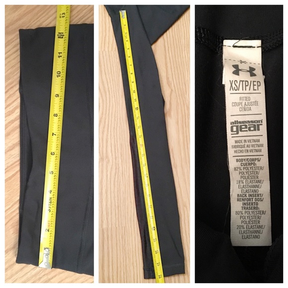 NWOT UNDER ARMOUR Perfect Stripe Legging - Picture 6 of 8