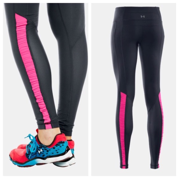 NWOT UNDER ARMOUR Perfect Stripe Legging - Picture 7 of 8