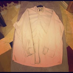 Men's Jos A Bank Traveler Collection dress shirt L