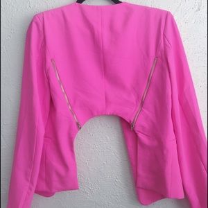 Neon Pink Blazer