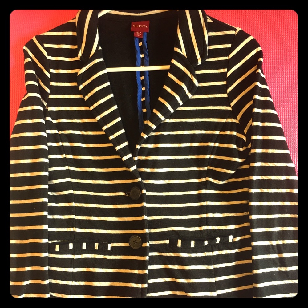 Striped Blazer