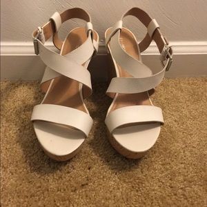 White wedges