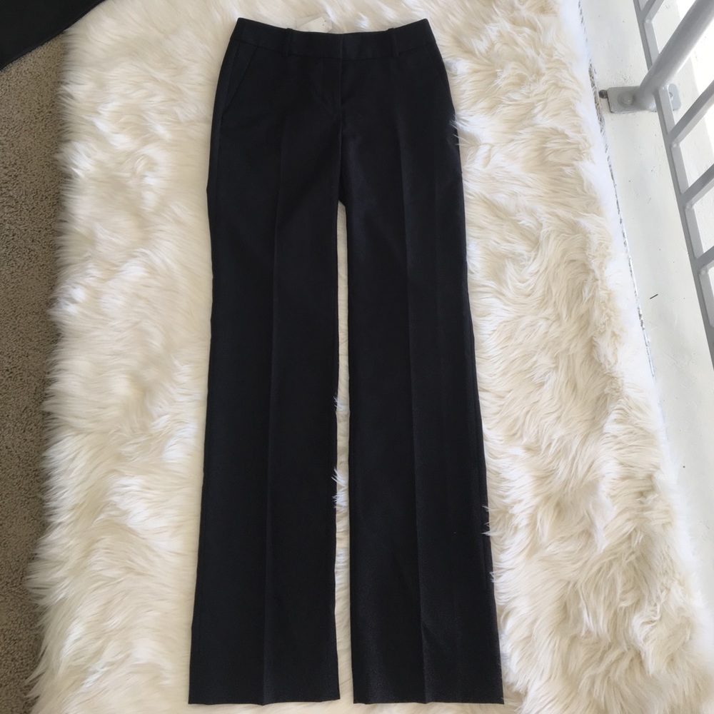 BNWT J.Crew 100% Wool Black Pants