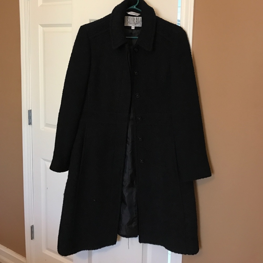 Long black coat