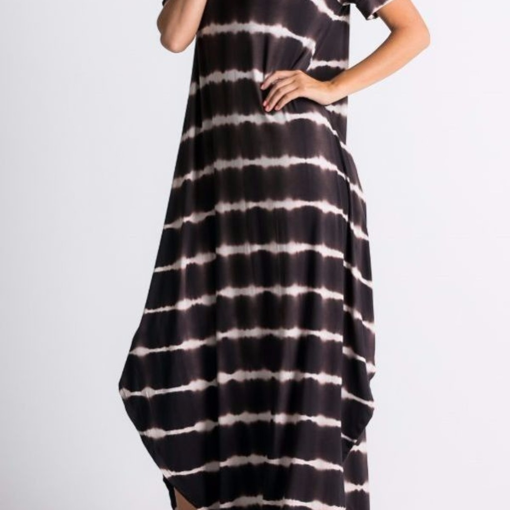 Maxi dress tie dyed ombré oversized fit sold - Picture 8 of 8