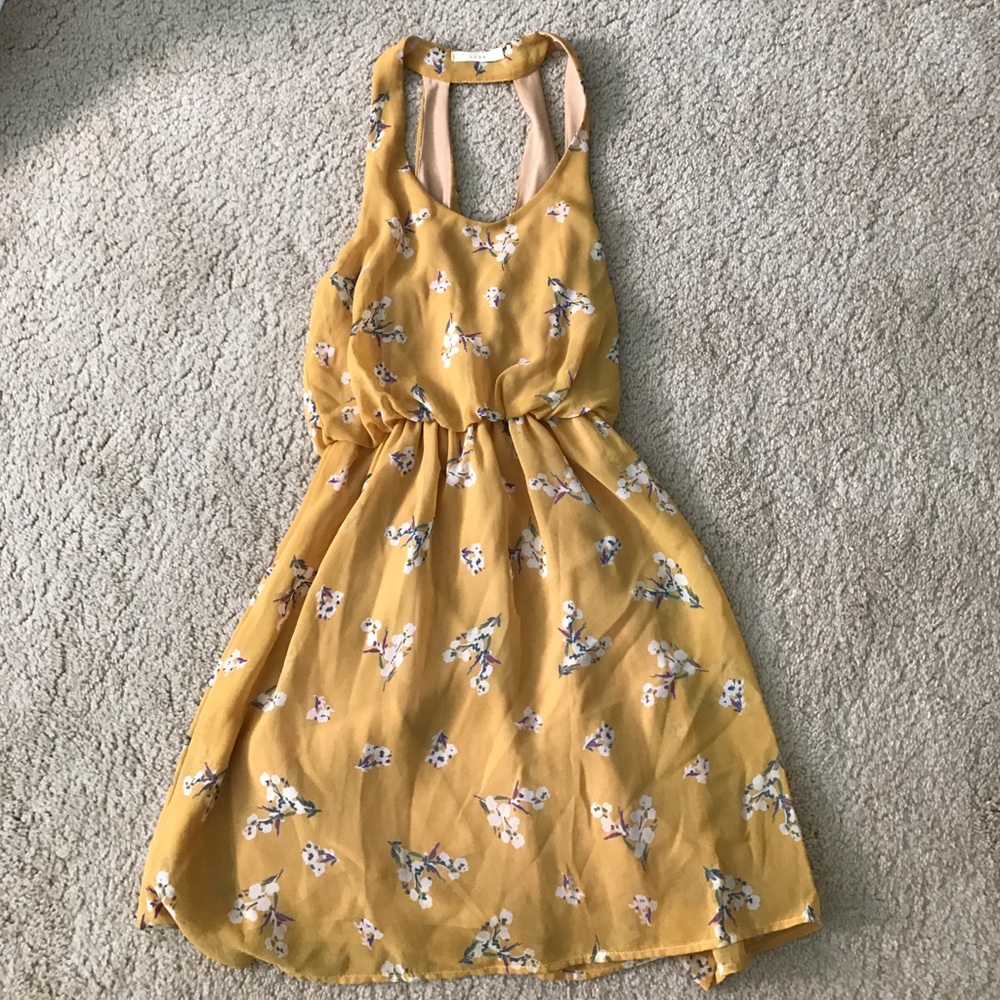 Yellow Sun Dress Lush
