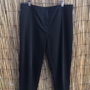 Nine West stretch Capri blk pants