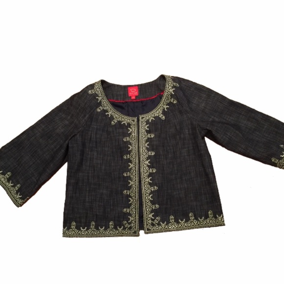 Oscar de la Renta Dolman 3/4 sleeves - Picture 3 of 4